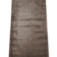 М'який килим з невисоким ворсом Однотонний Suavis Pro BROWN / BROWN 3849A