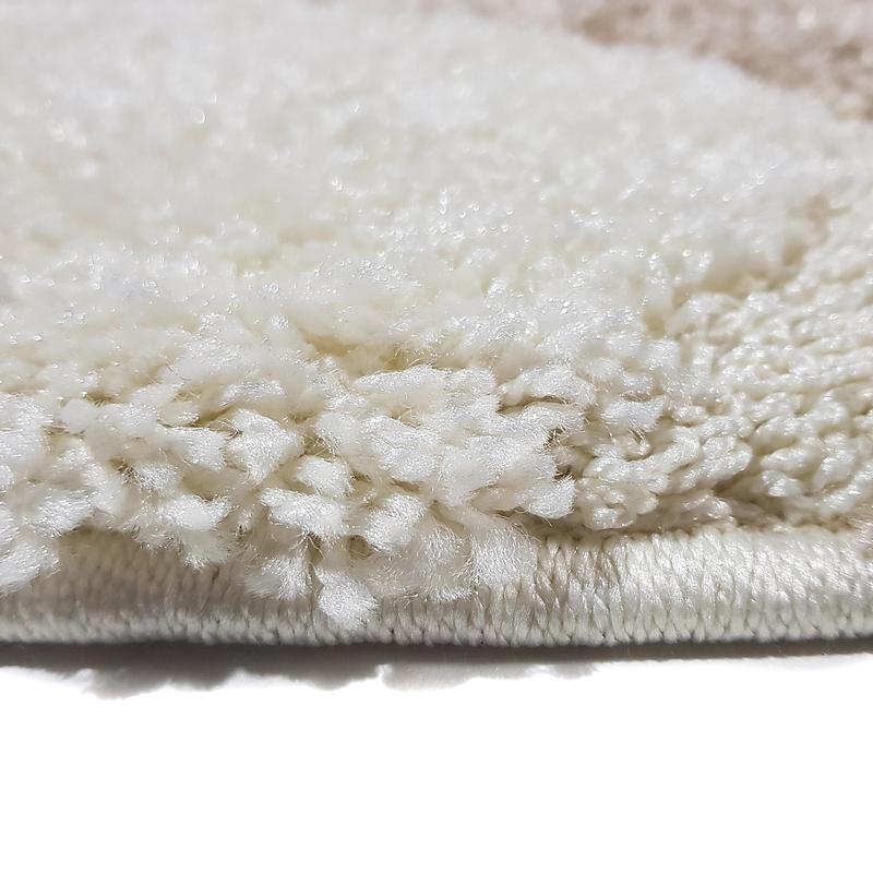 Ворсистий килимок Plush Loop cream 8014A