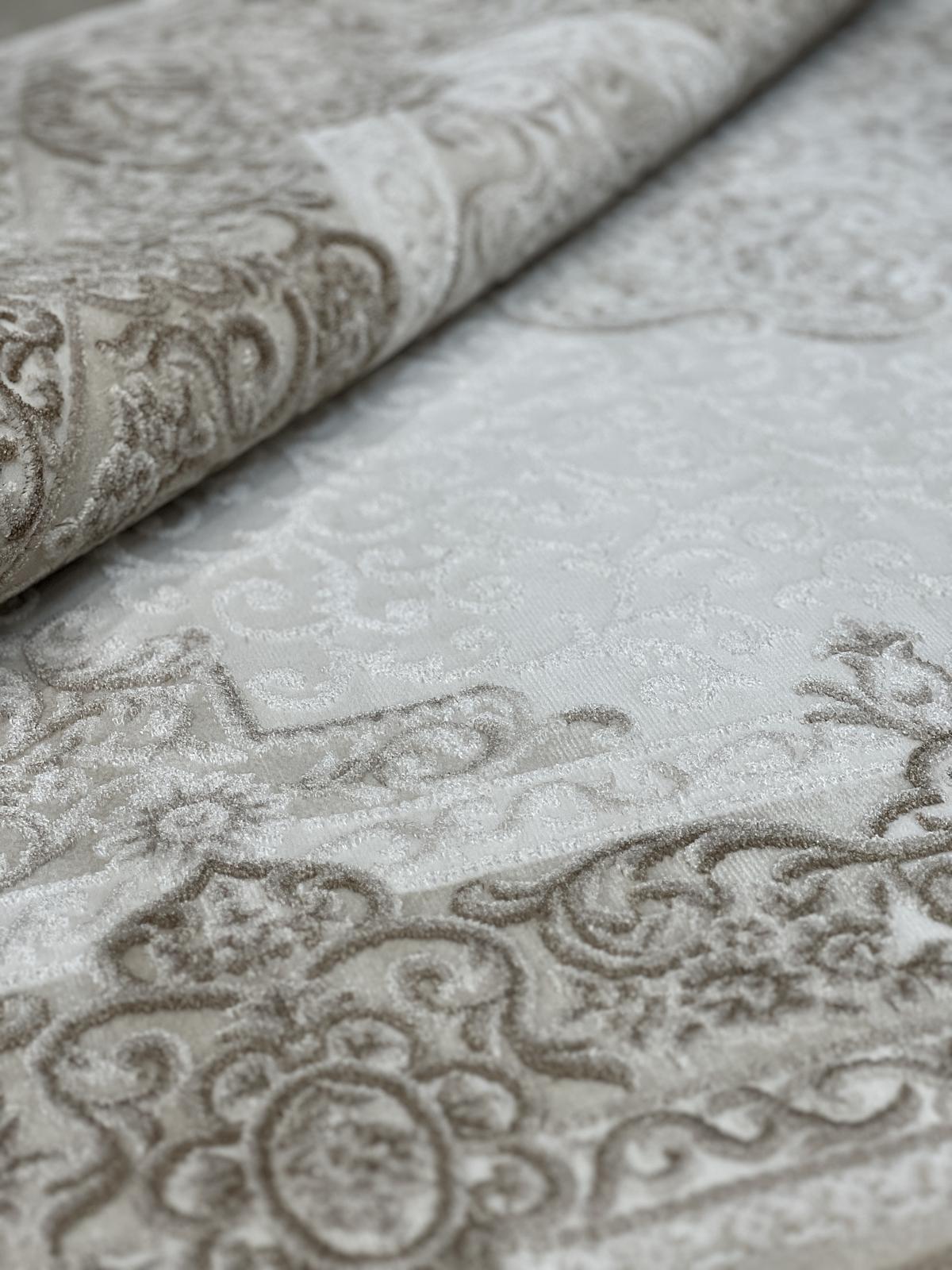 Килим із сучасним дизайном Solano beige / BROWN 8549A