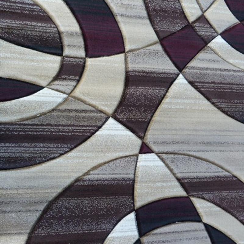 Килим з художньою стрижкою Curlex Pro DARK BEIGE 4332A