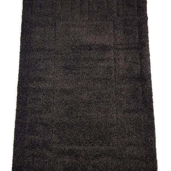 Ворсистий килимок Plush Loop DARK BROWN A361C