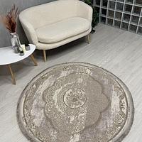 Килим з комбінованим ворсом и термоусадкой Glacia BEIGE 08352A