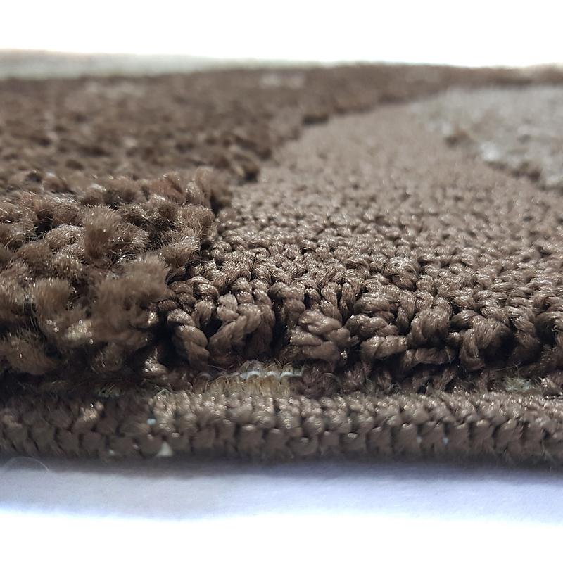 Пухнастий килим Vortax Plush Loop DARK BROWN 7641A