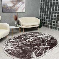 Килим з невисоким ворсом Vortex Коричневий 4640A A.KAHVE / KAHVE