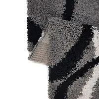 Пухнастий килим Plumis Lux Gray 7368A