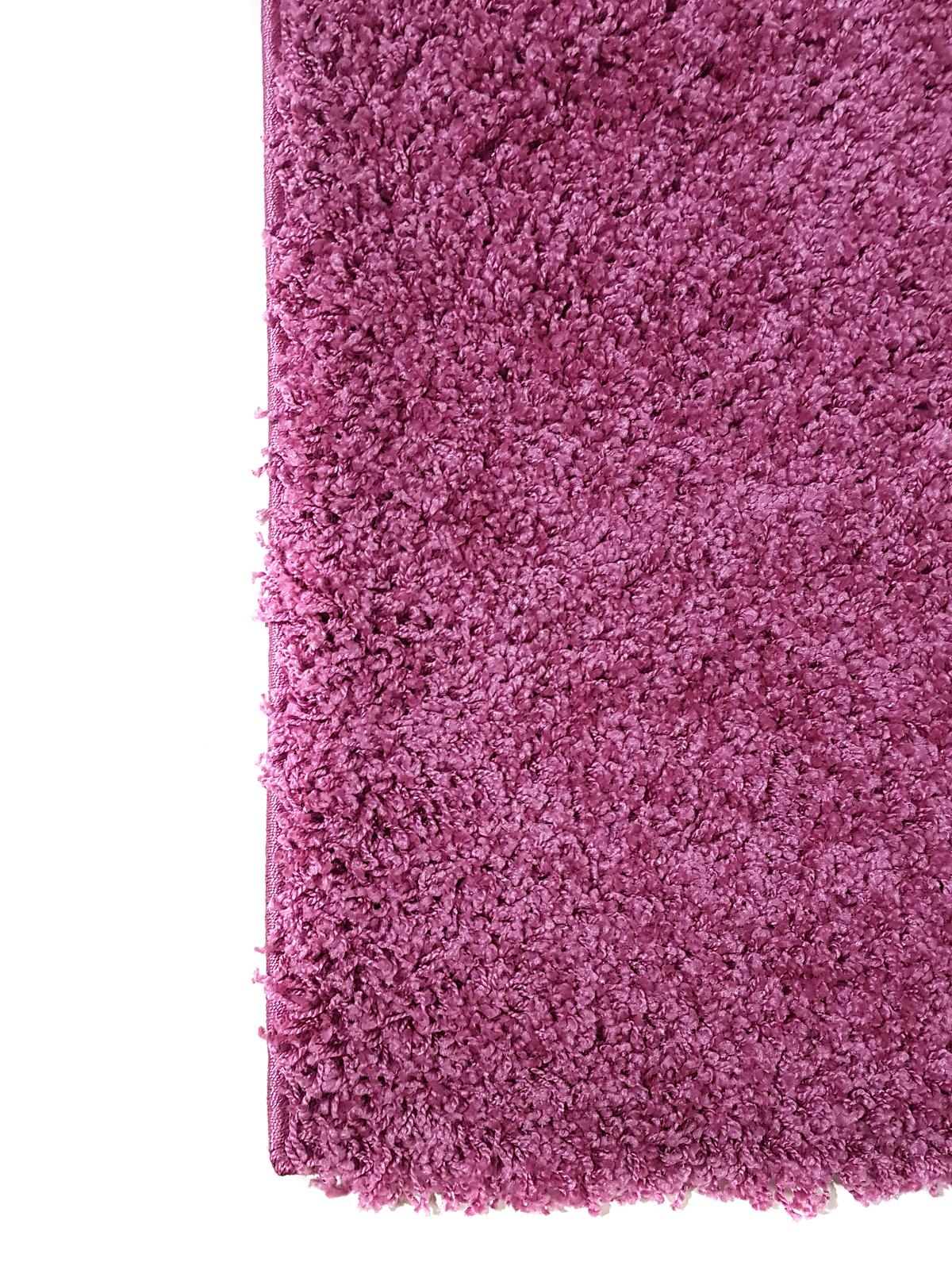 Пухнастий килим Plumis Lux DARK PINK 6365A
