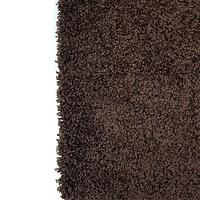 Пухнастий килим Plumis Lux DARK BROWN 6365A