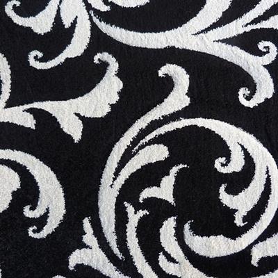 Килим з художньою стрижкою Curlex BLACK 2982E