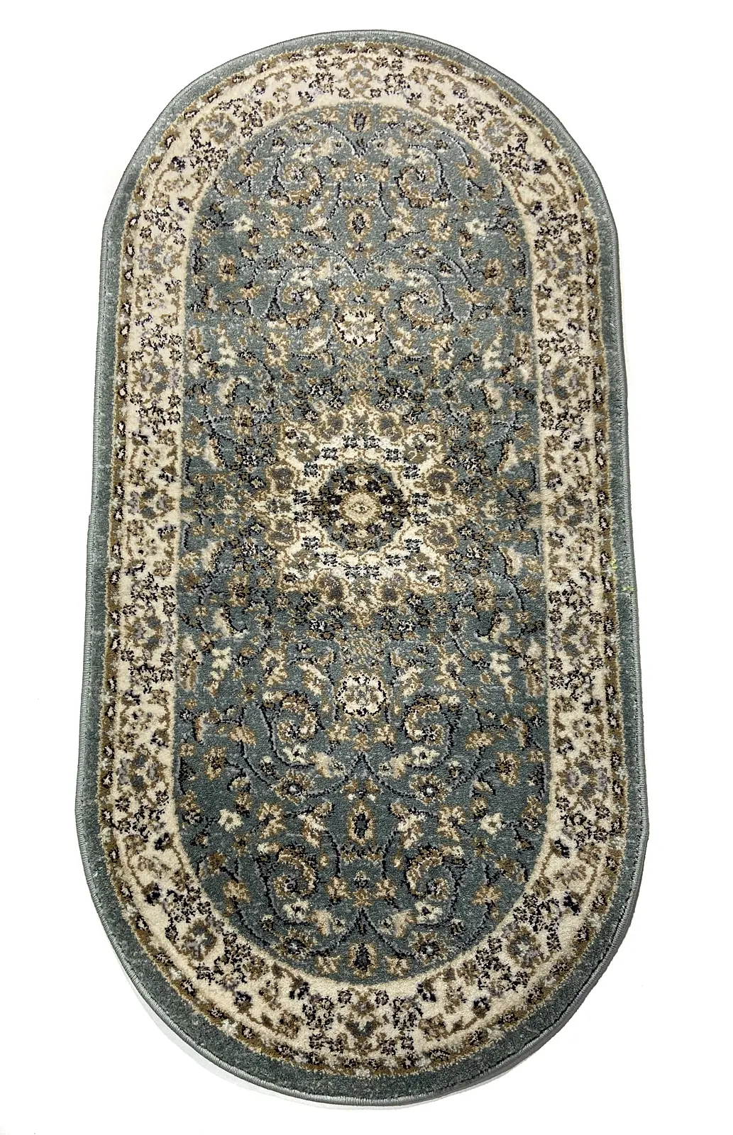 Килим хітсет з невисоким щільним ворсом Luxia BLUE 9473A