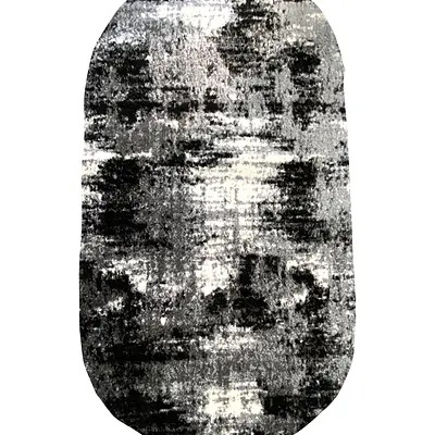 Килим фризе з невисоким ворсом Macio Gray 02619A