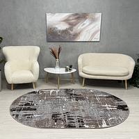Килим з невисоким ворсом Mara сірий Gray 24037/123