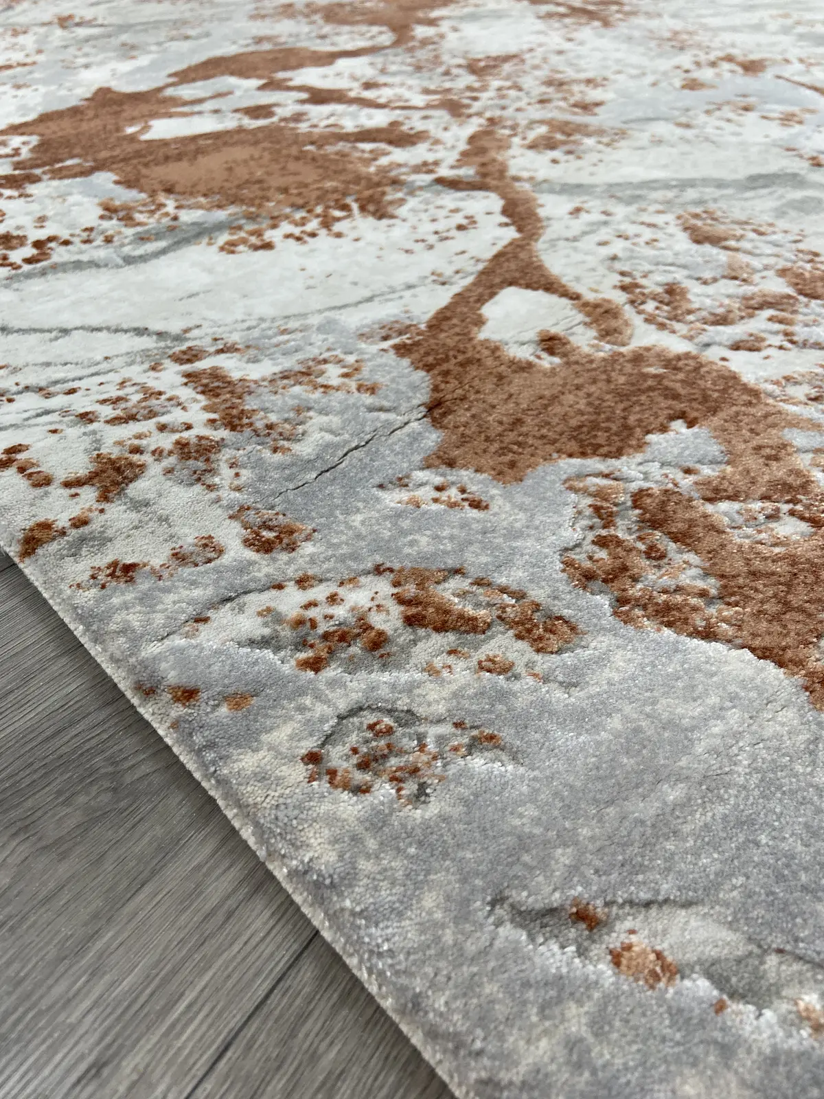 Сучасний килим Velura Art TERRA COKEN_A_GRI 2067