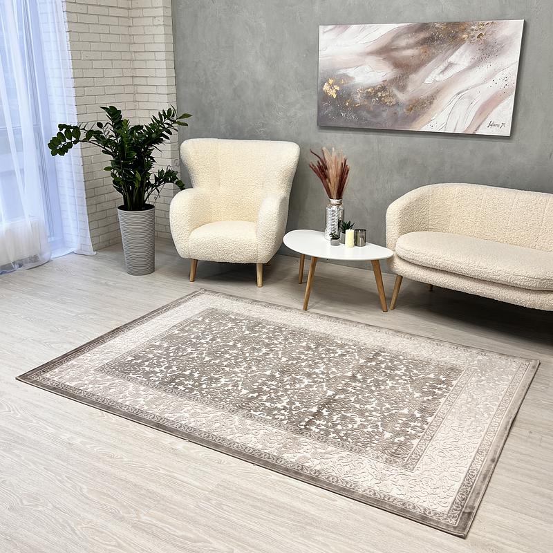 Натуральний Килим Velura Sound L198B WHITE