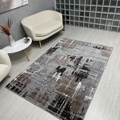 Килим з невисоким ворсом Mara сірий Gray 24037/123