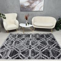 Килим з невисоким ворсом Vortex Антрацит 2740G ANTRASIT / K.GRI
