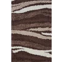 Ворсистий килимок Plush Loop DARK BROWN 8014A