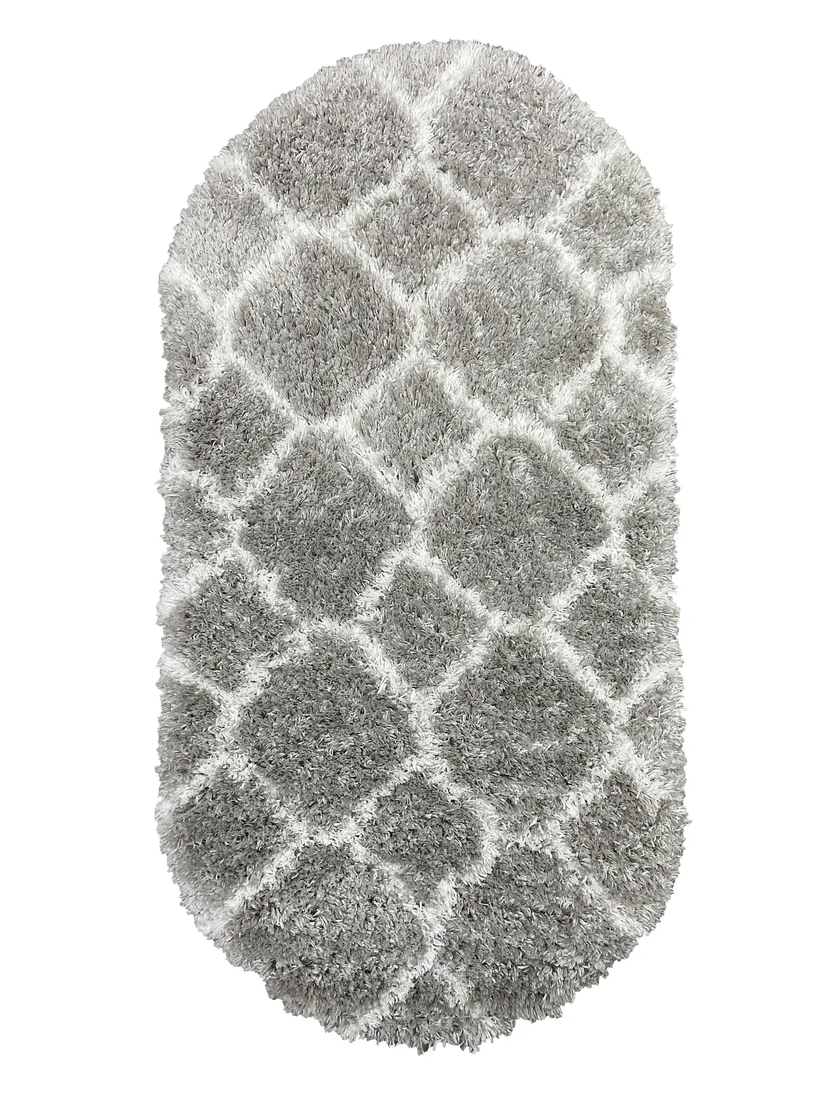 Пухнастий килим Quietis Gray P543A