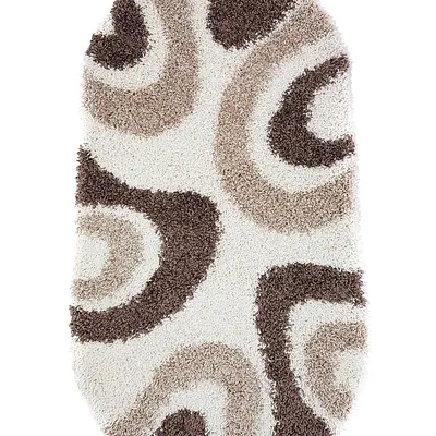 Пухнастий килим Plumis Lux cream 6352A