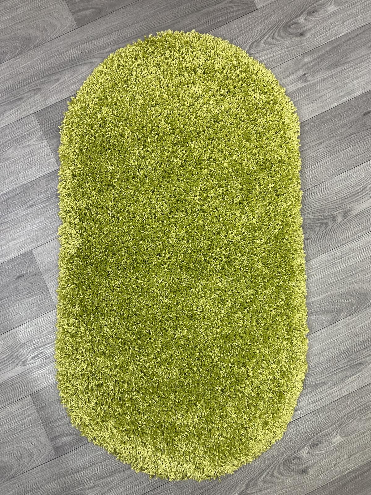 Пухнастий килим Plumis Lux LIGHT GREEN 6365A