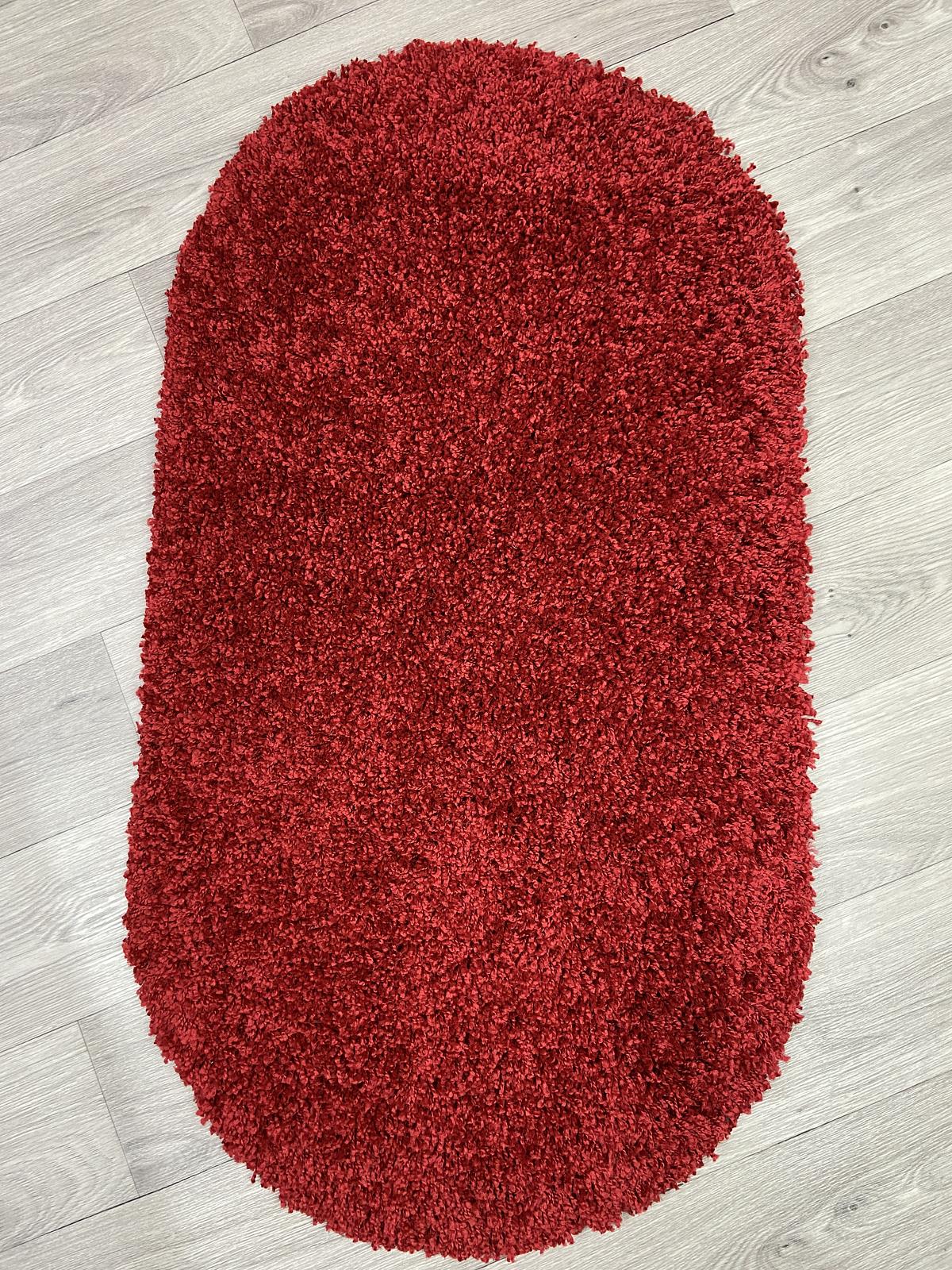Пухнастий килим Plumis Lux RED 6365A