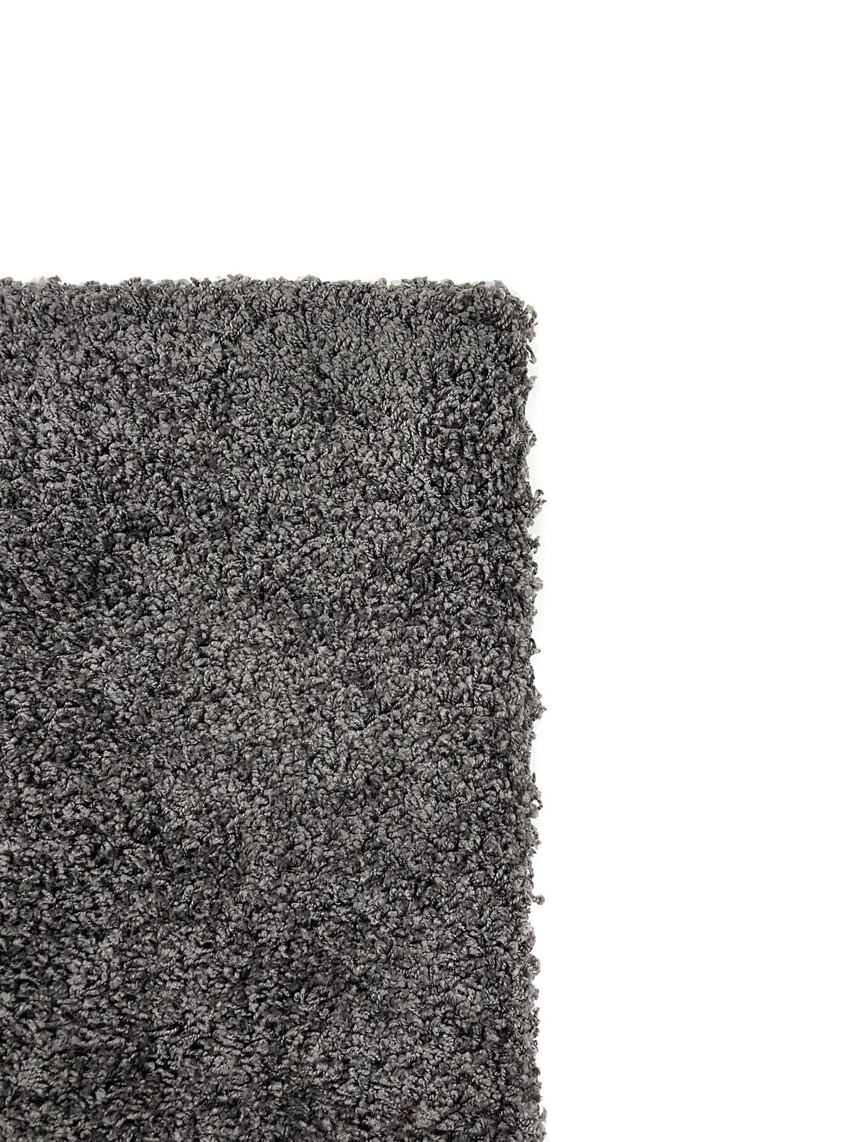 Пухнастий килим Plumis Lux Gray 6365A