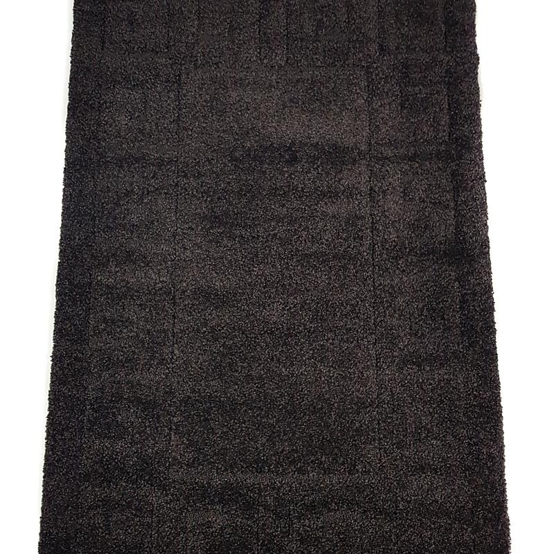 Ворсистий килимок Plush Loop DARK BROWN A361C