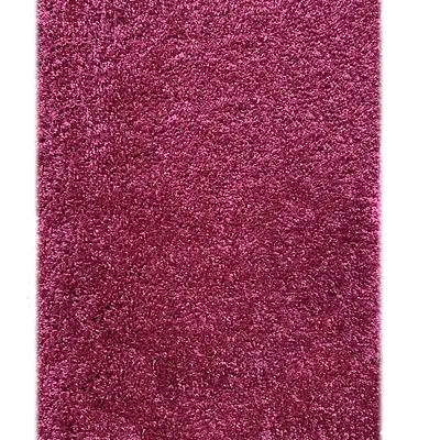 Пухнастий килим Plumis Lux PINK 6365A