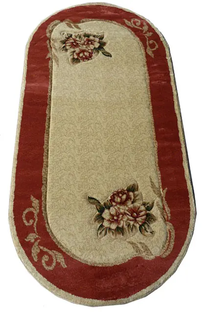 Килим високощільний з художественной стрижкой Elara cream 7534C