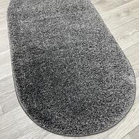 Пухнастий килим Plumeria dark gray 12500/60