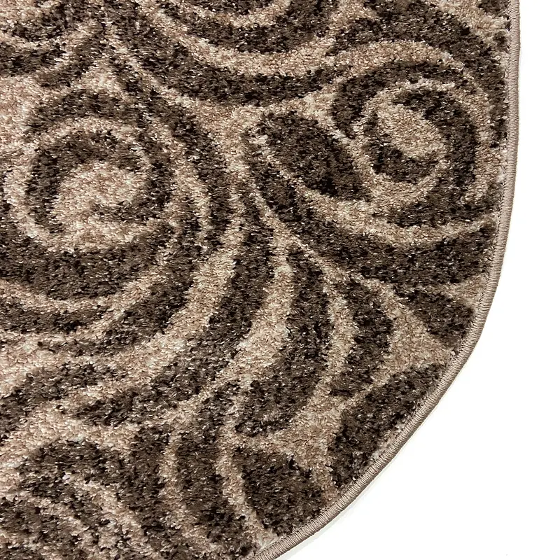 Килим фризе з невисоким ворсом Macio Beige 02575A