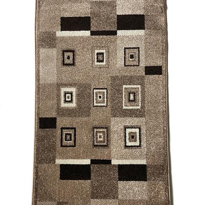 Килим фризе з невисоким ворсом Macio бежевий Beige 02664A