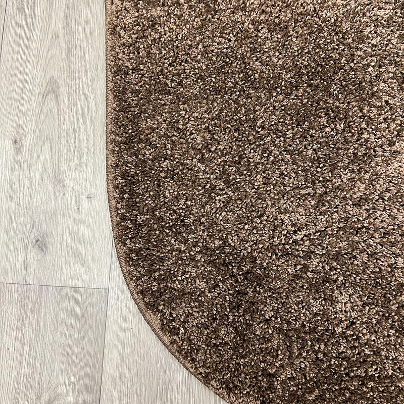 Пухнастий килим Plumeria brown 12500/90