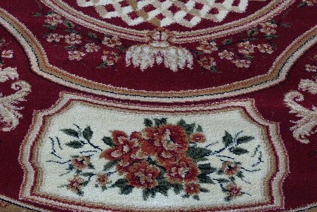 Килим хітсет з невисоким щільним ворсом Luxia RED 5813A
