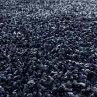 Пухнастий килим Plumis синій blue 000047
