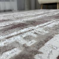 Килим з невисоким ворсом Vortex Бежевий з коричневим 2701B A.KAHVE / KREM