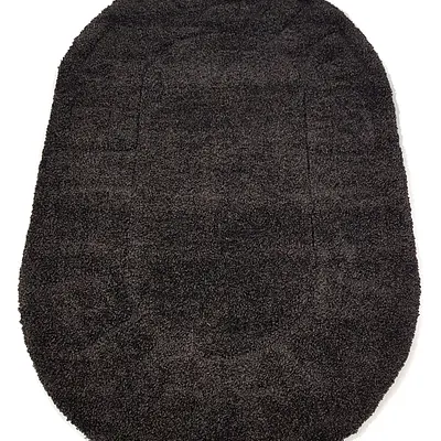 Ворсистий килимок Plush Loop DARK BROWN A361C