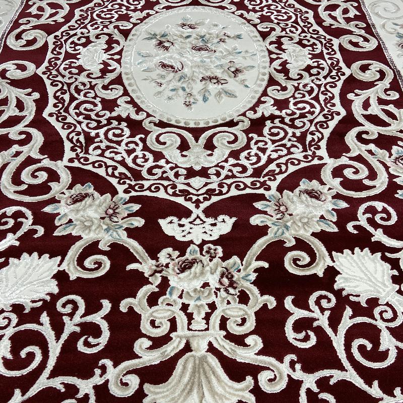 Класичний килим Parisia Bordo Червоний P847C