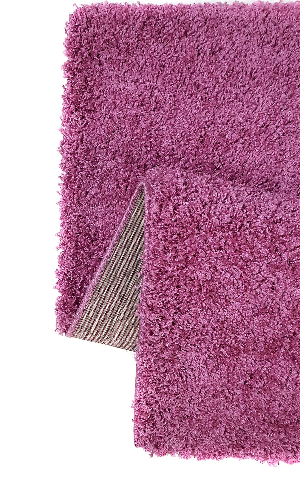 Пухнастий килим Plumis Lux DARK PINK 6365A