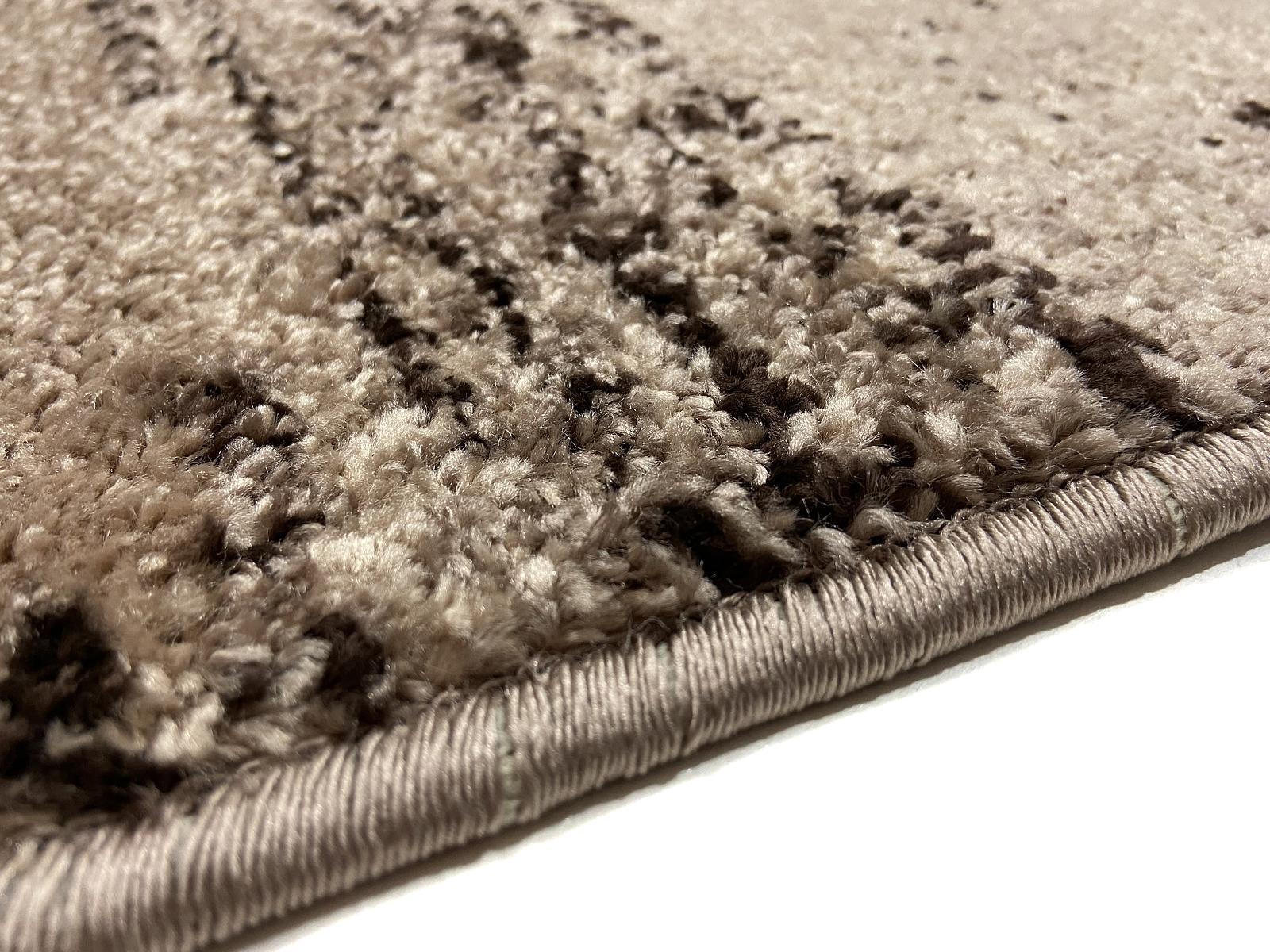 Килим фризе з невисоким ворсом Macio Beige 02576A