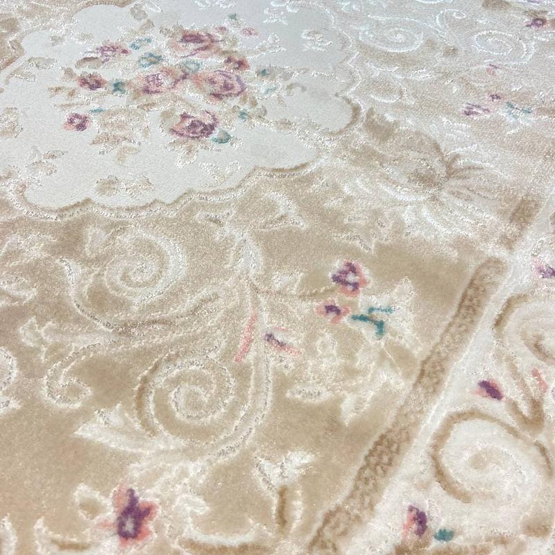 Класичний килим Flora Beige P659B