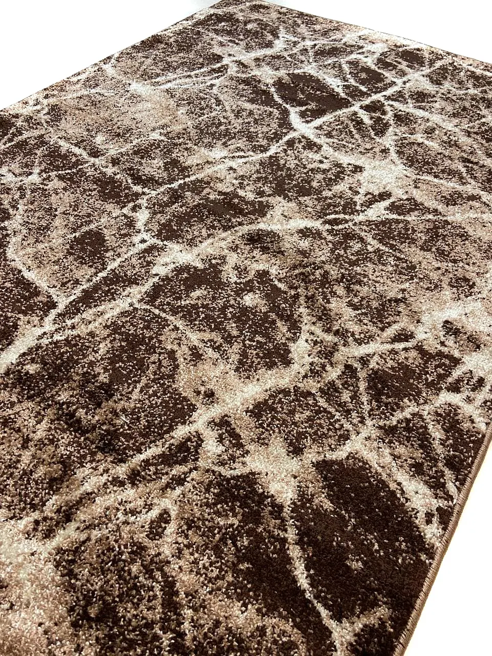 Килим фризе з невисоким ворсом Macio Beige 02624А
