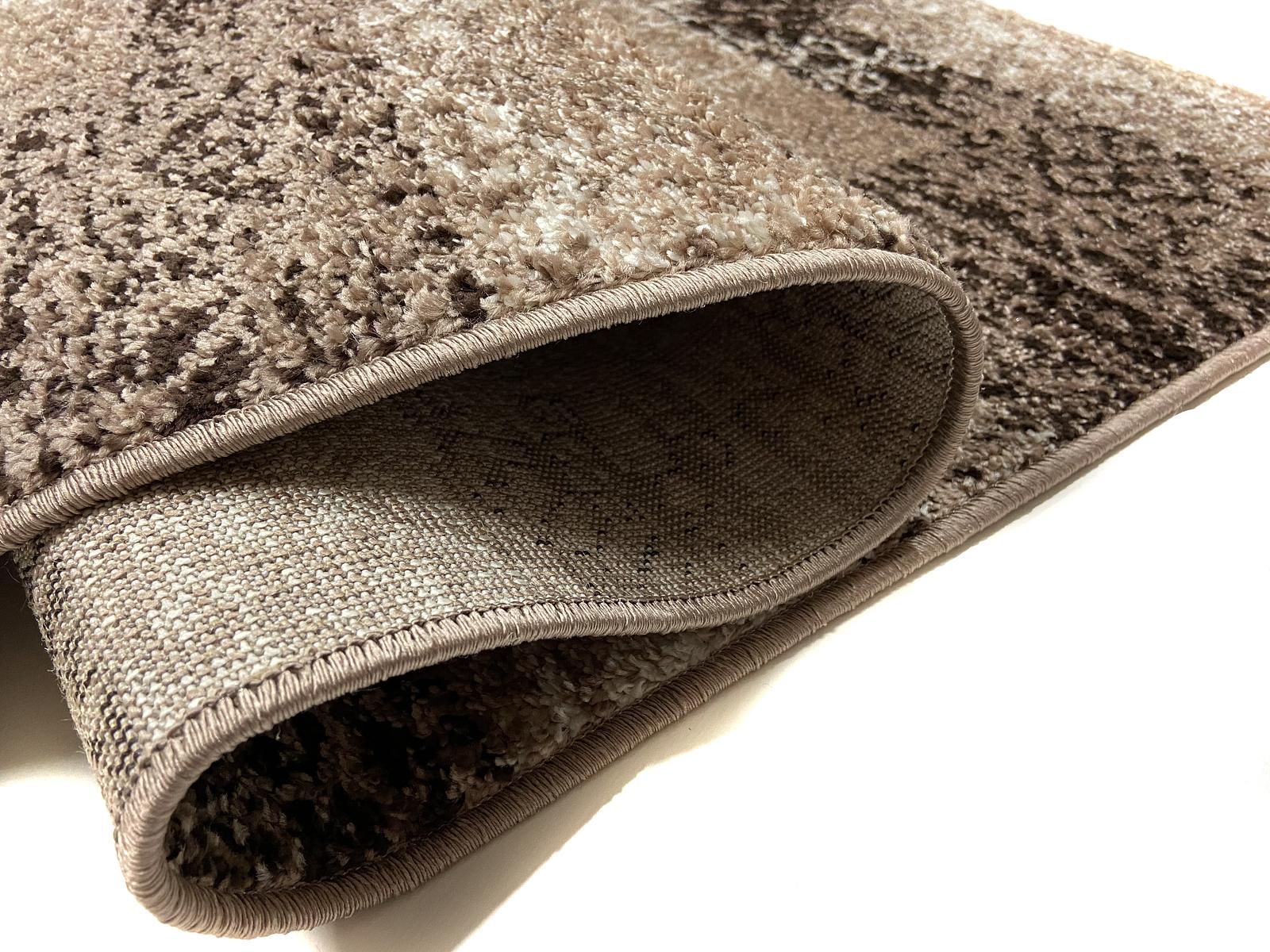 Килим фризе з невисоким ворсом Macio Beige 02588A
