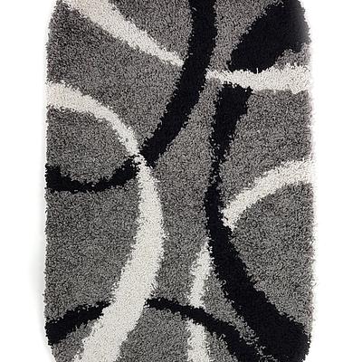Пухнастий килим Plumis Lux Gray 7368A