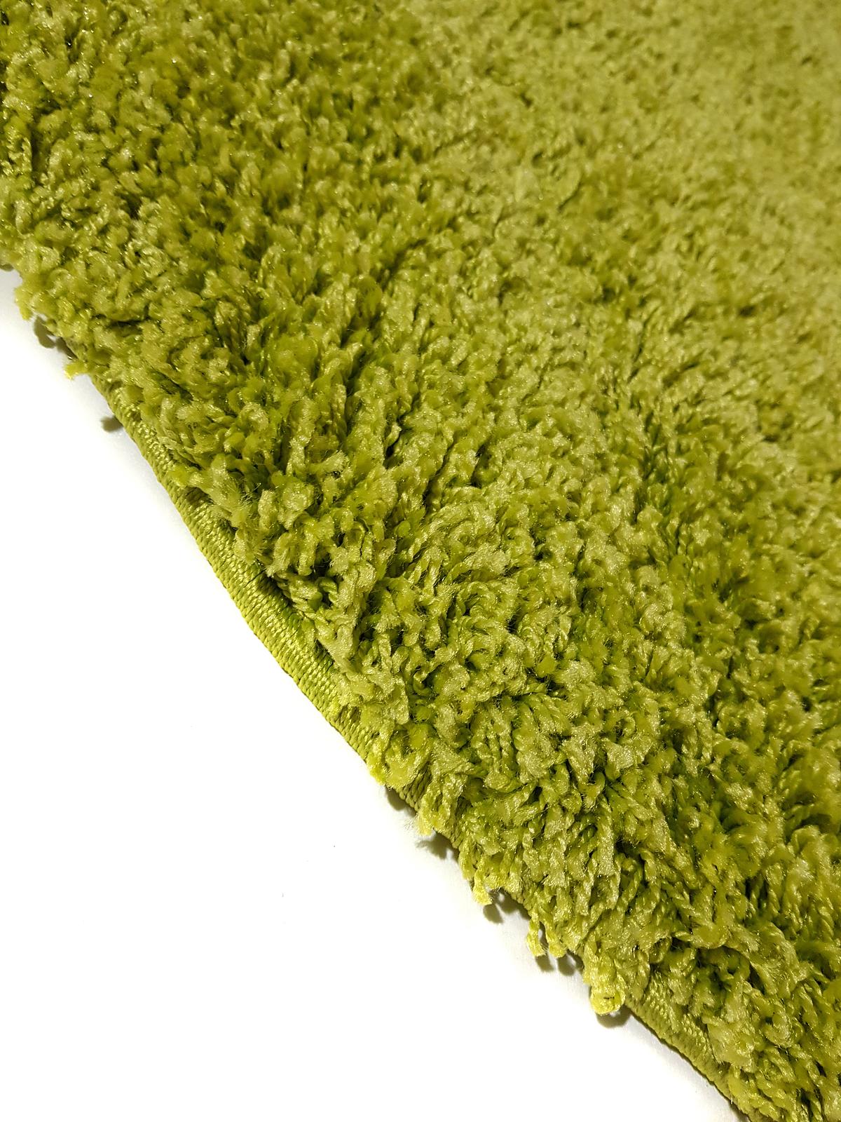 Пухнастий килим Plumis Lux LIGHT GREEN 6365A