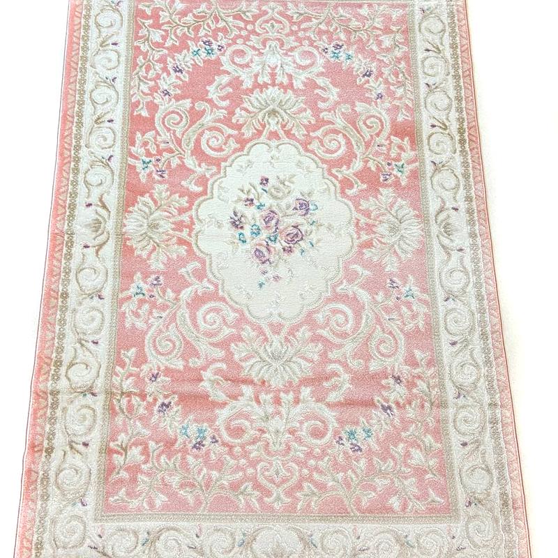 Класичний килим Flora PINK / PINK P659B