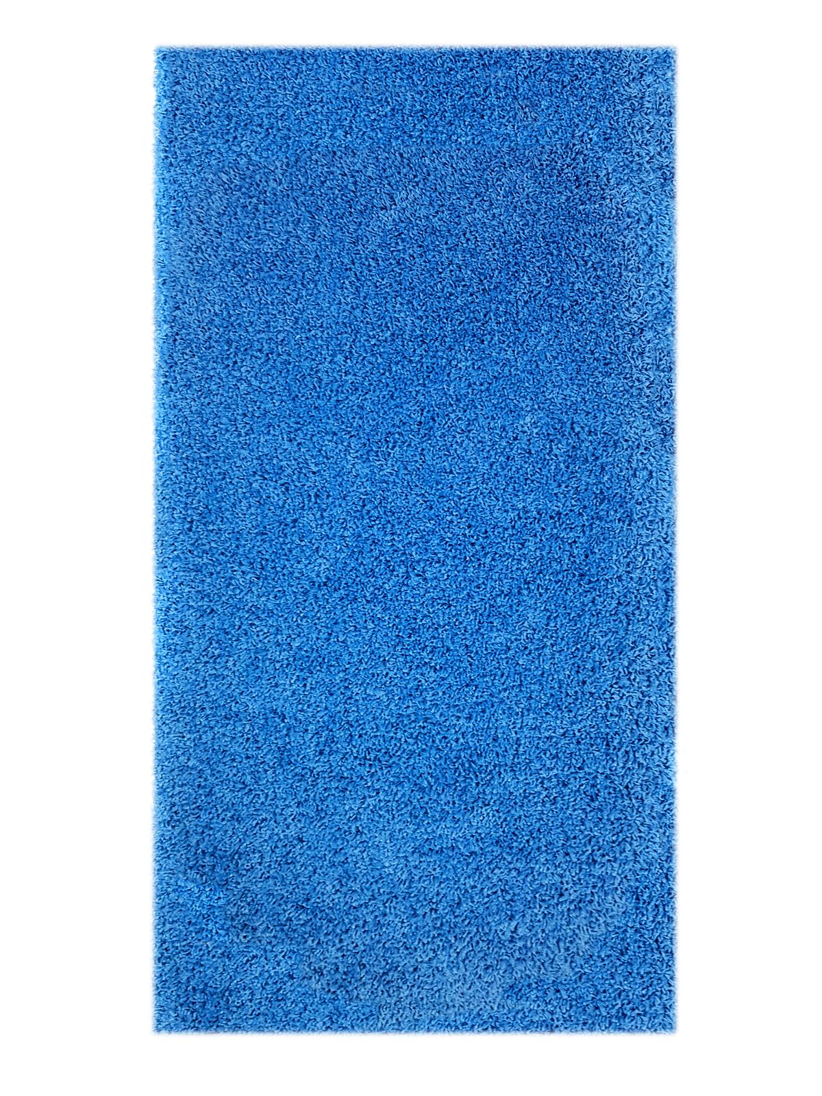 Пухнастий килим Plumis Lux BLUE 6365A