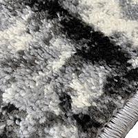 Килим фризе з невисоким ворсом Macio Gray 02619A