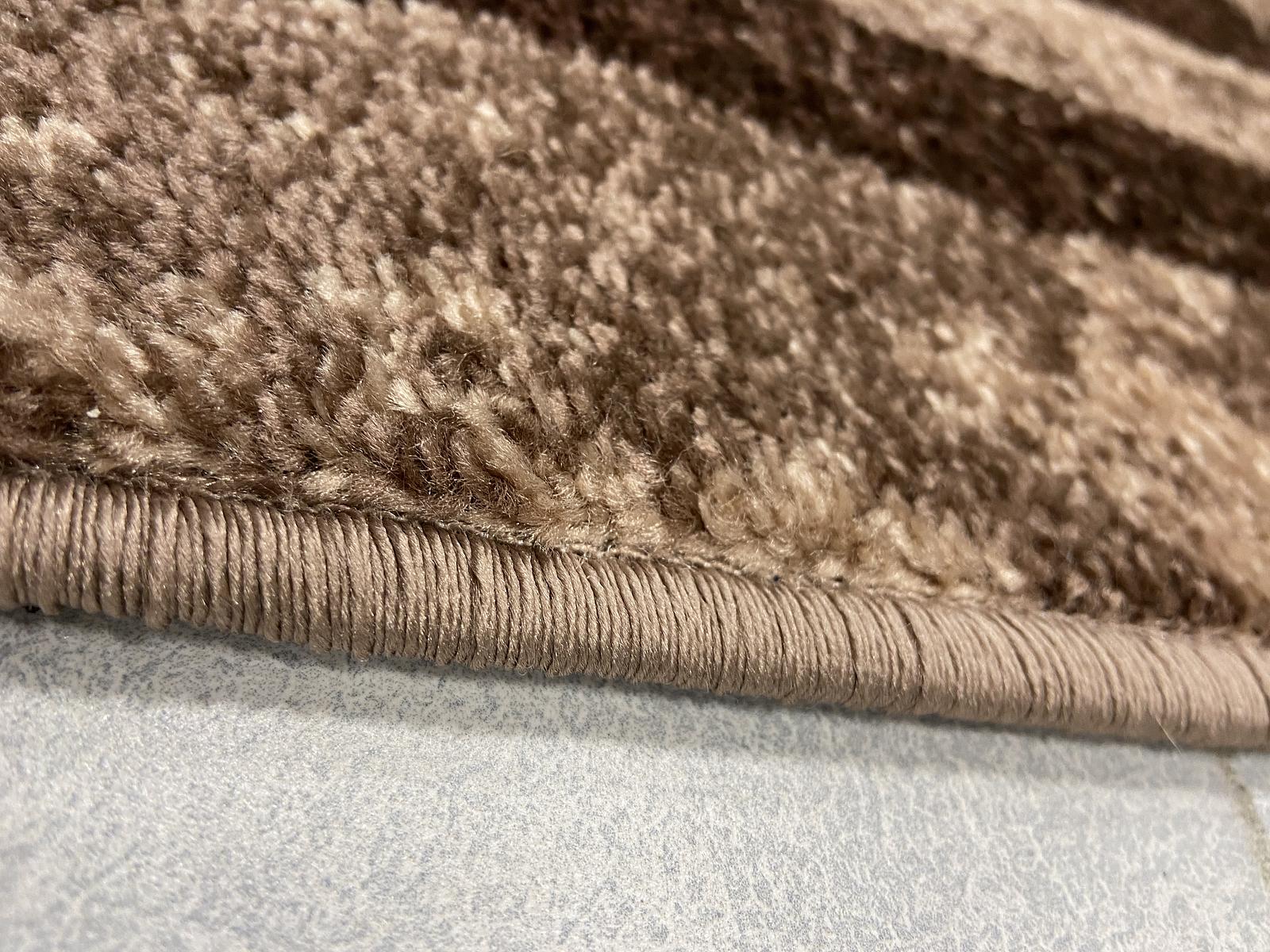 Килим фризе з невисоким ворсом Macio Beige 08559A