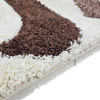 Ворсистий килимок Plush Loop Cream 8254B
