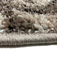 Килим фризе з невисоким ворсом Macio Beige 02575A